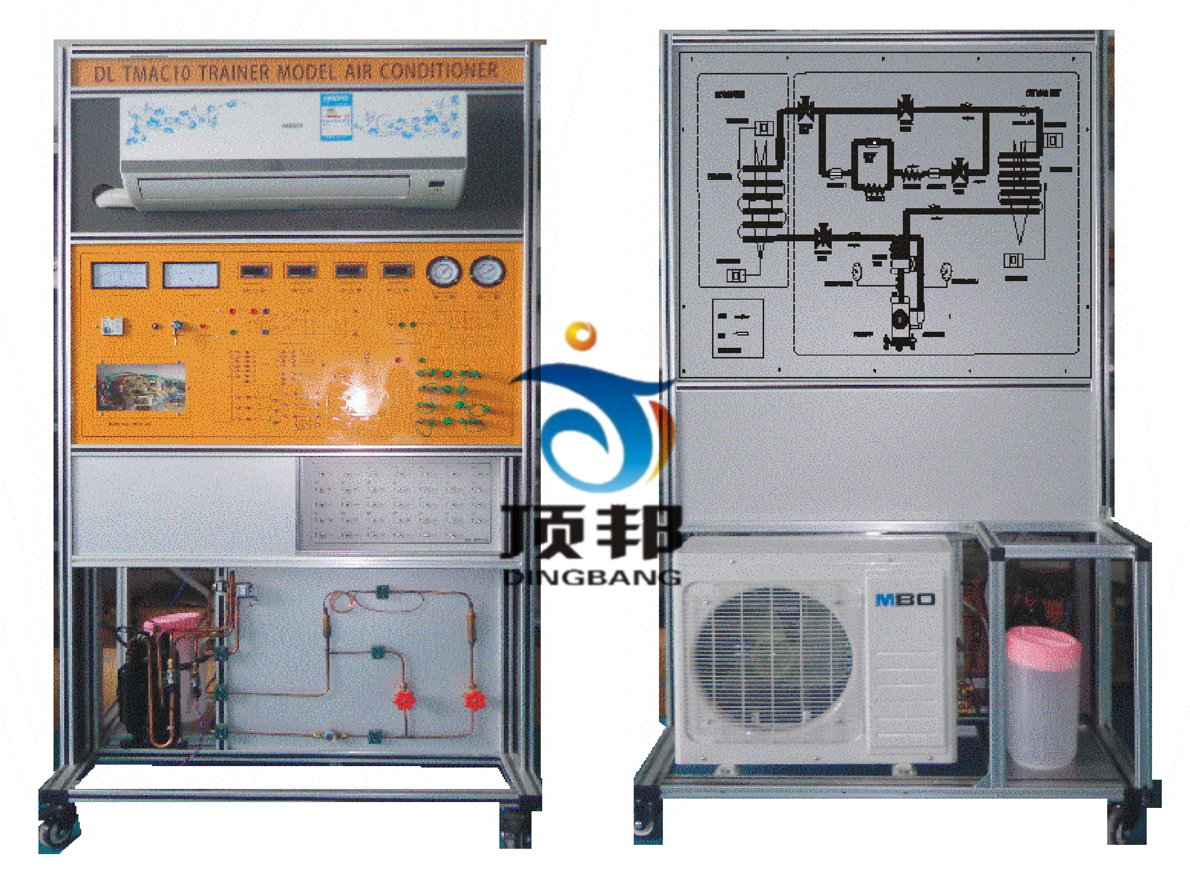 空調(diào)制冷制熱實(shí)訓(xùn)考核裝置