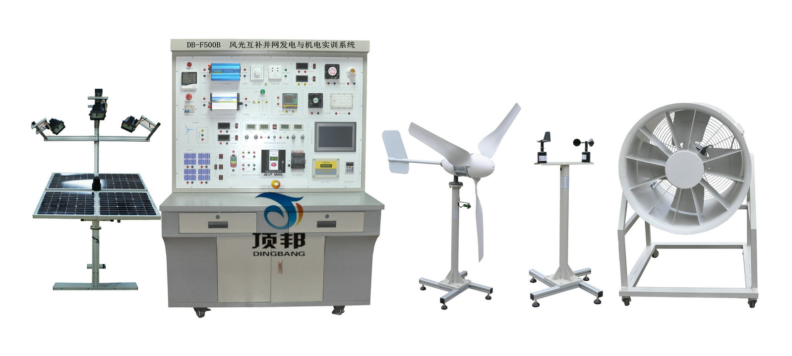 風(fēng)光互補并網(wǎng)發(fā)電與機電實訓(xùn)系統(tǒng)