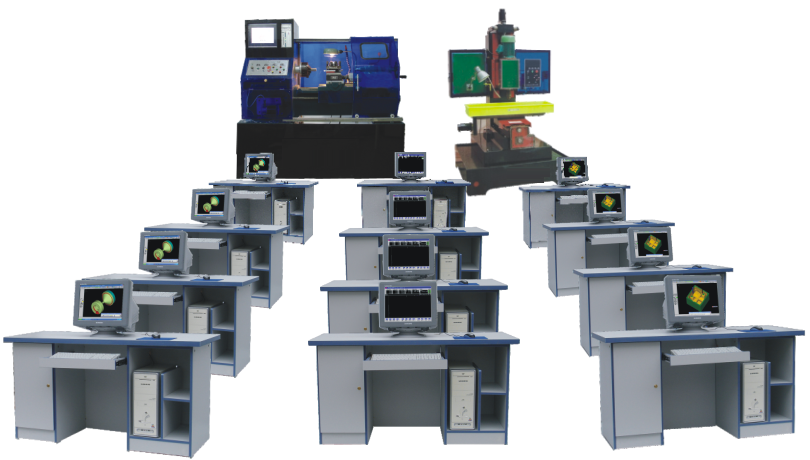 多媒體網(wǎng)絡(luò)型數(shù)控機(jī)床機(jī)電一體化培訓(xùn)系統(tǒng)