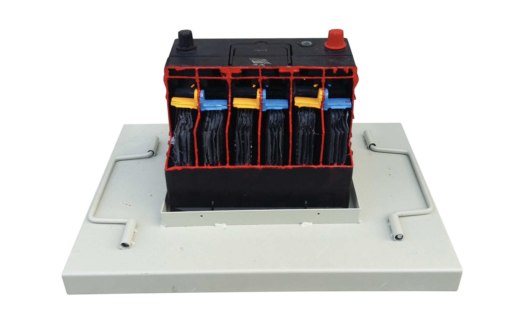 鉛酸蓄電池解剖展示臺