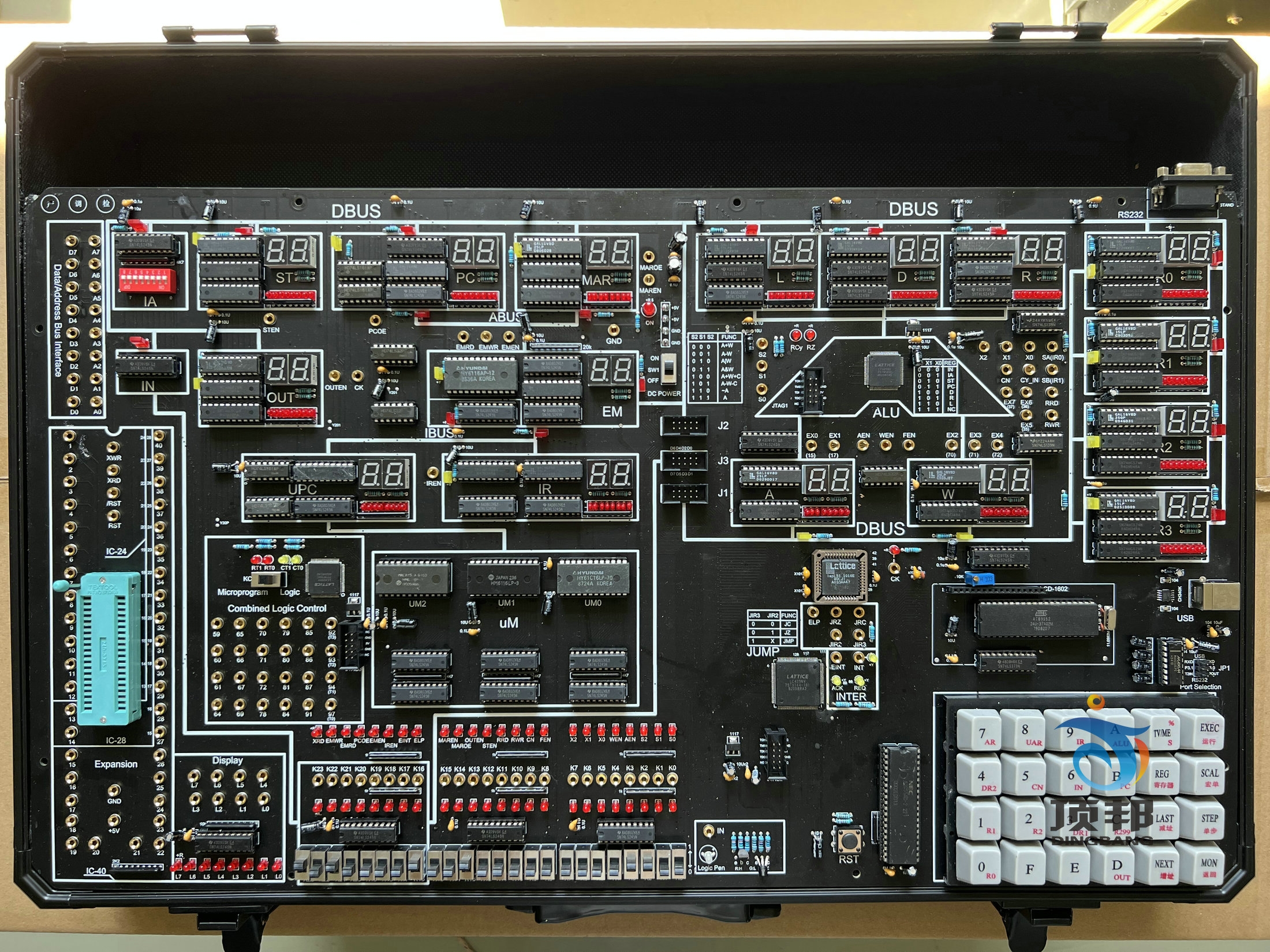 超強(qiáng)型計算機(jī)組成原理與系統(tǒng)結(jié)構(gòu)實驗箱
