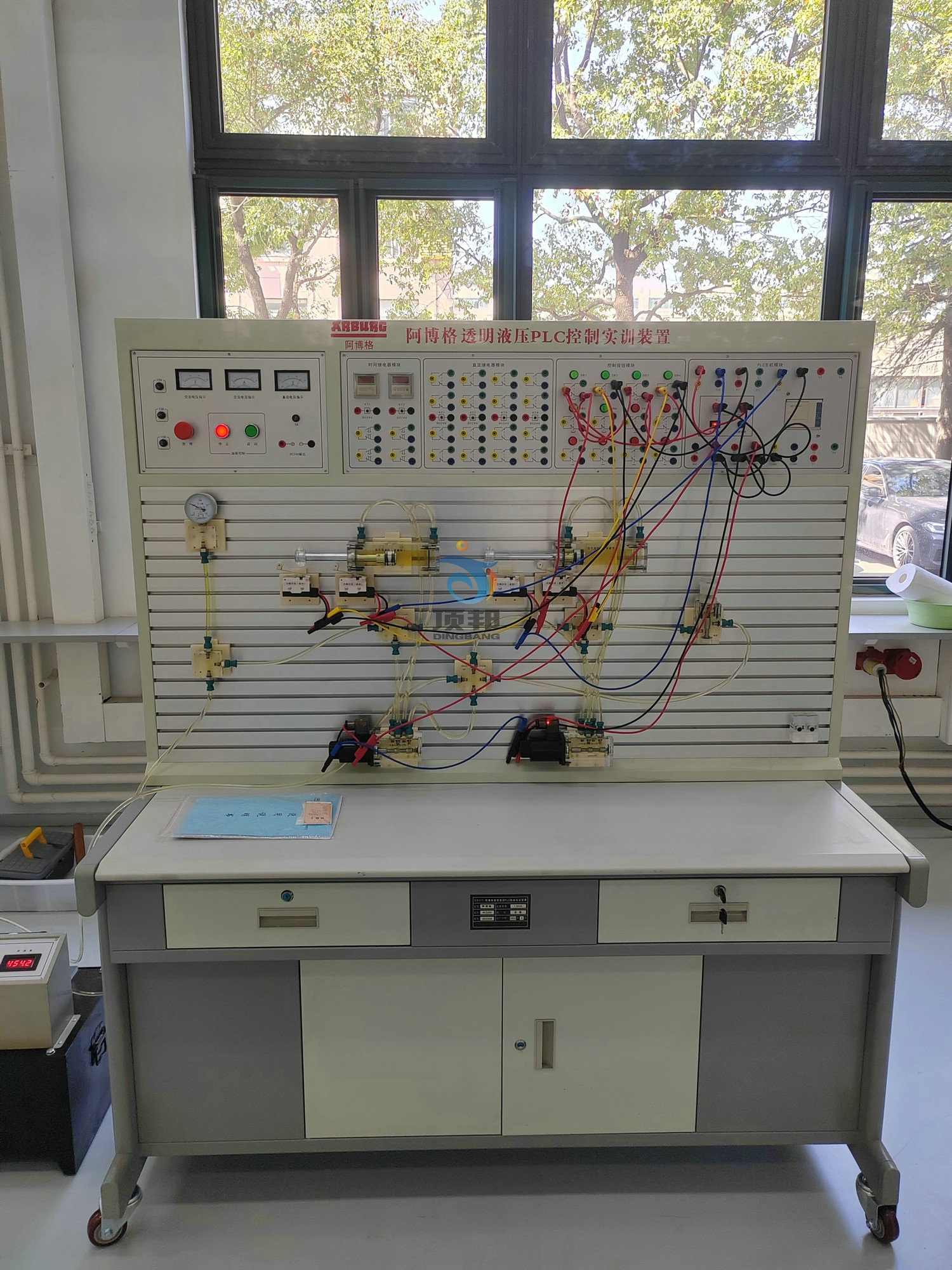 透明液壓PLC控制實訓裝置